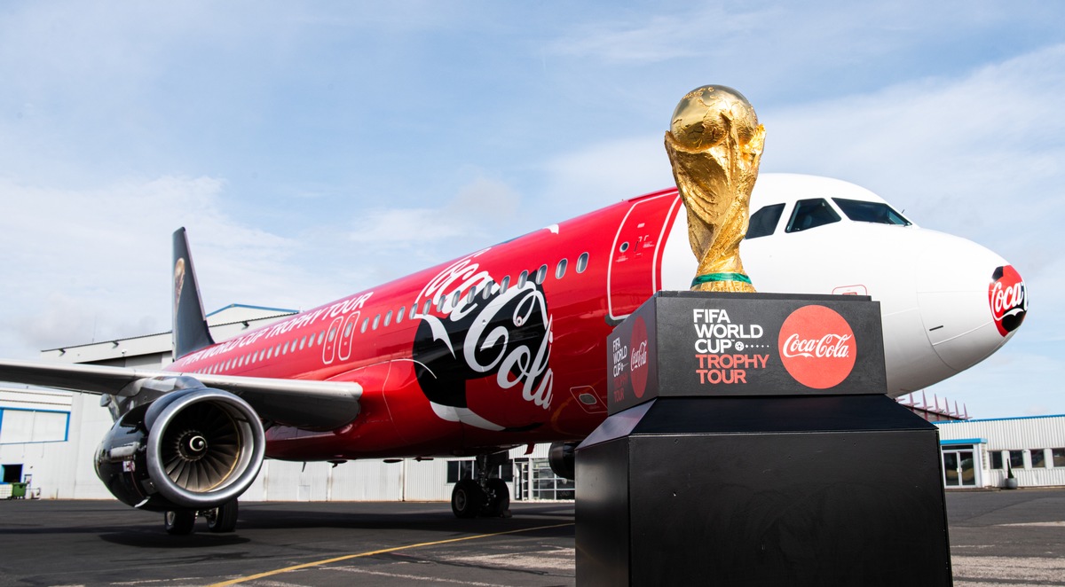 fifa world cup trophy tour coca cola 2022