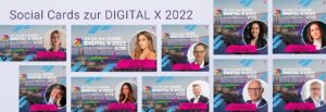Social Cards zur Digital X 2022 (Foto: Aditus GmbH)