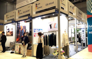 Deutscher Gemeinschaftsstand bei der Fashion World Tokyo (Foto: Fashion World Tokyo)