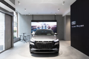 Audi in der Mooncity Vienna (Fotos: Tschinkersten/Audi)