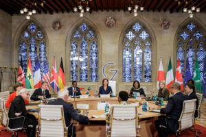 Das Treffen der G-7 Außenminister im Friedenssaal (Foto: Photothek.de/AuswärtigesAmt)