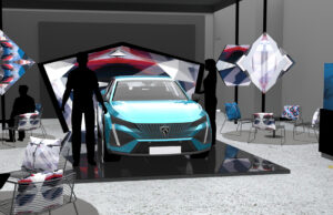 Visuals der Peugeot Roadshow (Fotos: Peugeot Deutschland GmbH)
