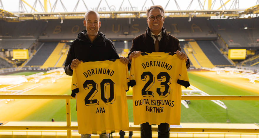 BVB startet Digitalisierungsoffensive mit APA (Fotos: Borussia Dortmund GmbH)