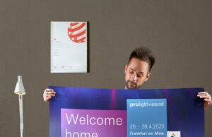 Das neue Keyvisual der Prolight + Sound 2023 (Foto: Art der Gestaltung)