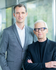 Bernd Sanden und Dick Spierenburg (von links, Foto: Koelnmesse)