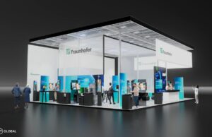 Fraunhofer-Messestand (Grafik: E3 World GmbH)