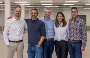 Neue Geschäftsleitung: Lukas Lauwiner, Ronny Nussbaumer, Chris Mühlemann, Rahel Weilenmann, Rinaldo Stalder (von links, Foto: Richnerstutz)
