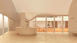 Roca-Pavillon auf der ISH 2023 (Renderings: ET Global)