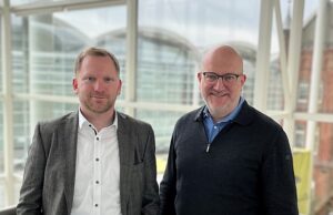 Christoph Lücke und Claus Ulrich Selbach (von links, Foto: Hamburg Messe)