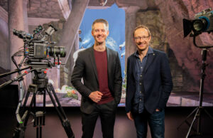 Kevin Schwutke und David Bermbach (von links, Foto: ARRI)