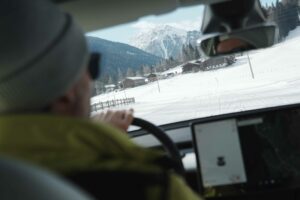 Impressionen vom Winter Experience Park (Fotos: Driving Experience Südtirol)