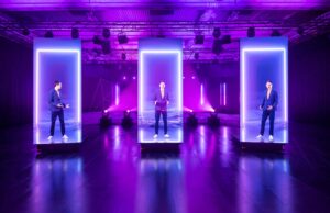 Aumovis stellt positionierbare LED-Wände vor