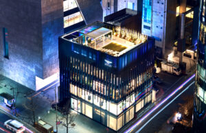Der Bentley Cube in Seoul (Fotos: Bentley)