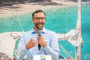 Felix Klarmann bei der Interboot 2022 (Foto: Messe Friedrichshafen)