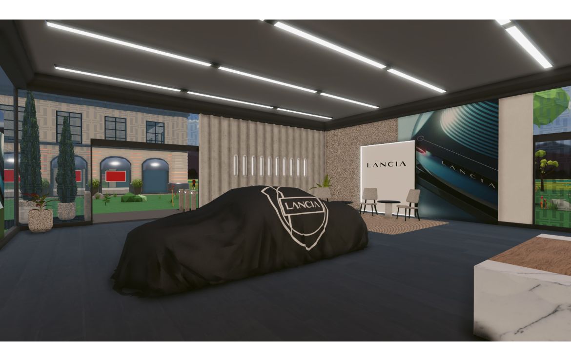 Virtueller Lancia-Showroom (Foto: Stellantis Germany GmbH)
