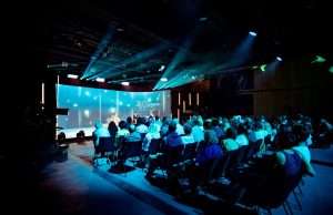 Location „The Hall“ in Zürich (Fotos: Blackmagic Design)