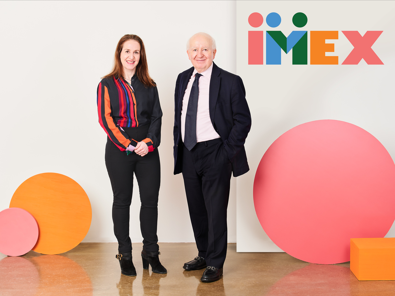 IMEX Group Chairman Ray Bloom mit CEO Carina Bauer (Foto: IMEX Group)