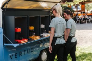 Vertuo Pop Kaffeemaschinen auf Tour (Foto: Philipp Lipiarski)