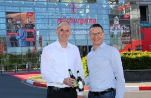 Christian Stephani und Michael Stumpf (von links, Foto: Nürburgring 1927 GmbH & Co. KG)