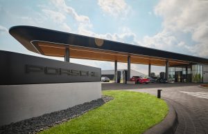 Porsche Charging Lounge am Pilot-Standort Bingen (Fotos: Porsche Deutschland GmbH)