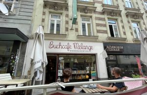 Buchcafé Melange als „Werbeagentur“ (Foto: BBDO Wien)