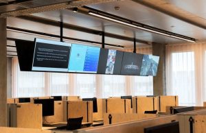 Neue Digital Signage bei der On AG (Fotos: easescreen)