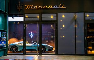 Maserati Showroom in der Motorworld München (Foto: Maserati Deutschland)