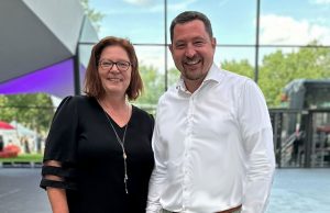Danila Brunner und Steffen Waris (Foto: NürnbergMesse/Anna Sperber)