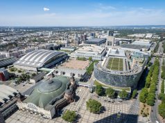 Messe Frankfurt: Rückgang im Inland, Zuwachs im Ausland Messegelände in Frankfurt (Foto: Messe Frankfurt)