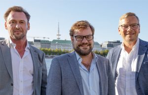 Thorsten Beckmann (Achtung! CFO), Jan Pikull (Mitgründer Achtung! Happens), Mirko Kaminski (Achtung! CEO) (von links, Foto: Achtung! GmbH)