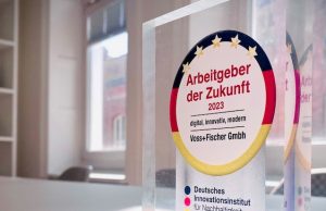 Voss+Fischer wurde als Arbeitgeber der Zukunft ausgezeichnet
