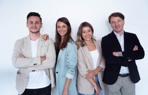 David Müller-Omachlik, Christine Bohn, Fabienne Bernet und Ferris Bühler (c) (von links, Foto: Ferris Bühler Communications)