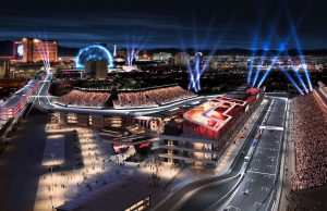 Geplante Formel 1-Strecke in Las Vegas (Rendering: Formula One World Championship Limited)