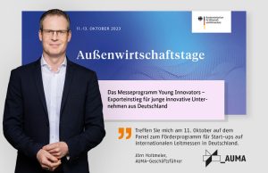 Jörn Holtmeier, Geschäftsführer des AUMA (Foto: AUMA)