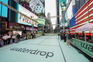 Pop-up Tennis-Court (Foto: Nasdaq)