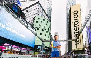 Novak Djokovic in New York City (Foto: waterdrop)