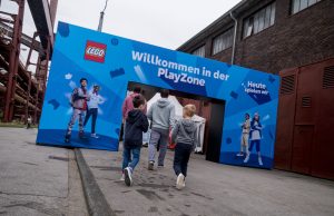 Lego PlayZone in der Grand Hall der Zeche Zollverein (Foto: The Lego Group)