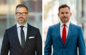 Benedikt Binder-Krieglstein und Ivo Sklenitzka (von links, Fotos: RX)