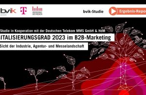 Key Visual „Digitalisierungsgrad 2023 im B2B-Marketing “ (Foto: bvik)