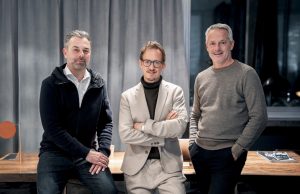 Sven Müller, Timo Schönauer, Olaf Bauer (von links, Foto: Liganova)