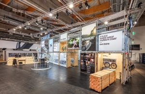 Schwalbe auf der Eurobike 2023 (Foto: Holger Peters – prisma plan/Scafom-rux)