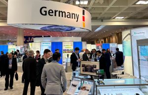 German Pavilion auf der Optikmesse SPIE.Photonics West in San Francisco (Foto: AUMA)