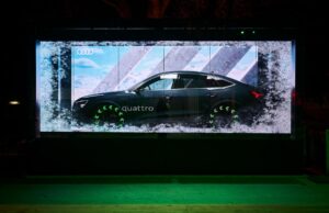 Audi-Inszenierung beim Wiener Eistraum 2024 (Fotos: Philipp Carl Riedl/Porsche Holding)