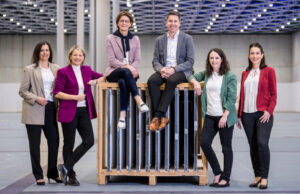 Die Geschäftsleitung der Olma Messen St.Gallen: Sandra Krucker, Christine Bolt, Katrin Meyerhans, Stefan Saxer, Claudia Bartolini, Sonia Hartmann (von links, Foto: Olma Messen St.Gallen)
