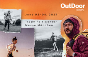 OutDoor by ISPO kehrt aufs Münchner Messegelände zurück Keyvisual der OutDoor by ISPO 2024 (Foto: Messe München)