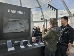 AI Unlocked-Experience beim SunIce Festival in St. Moritz (Fotos: Samsung Schweiz)