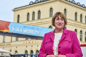 Hildegard Müller bei der IAA Mobility 2023 (Foto: VDA/IAA Mobility)