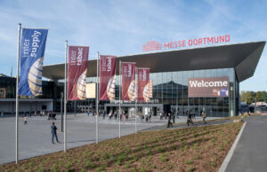 Eingang zur InterTabac (Foto: Westfalenhallen Unternehmensgruppe)