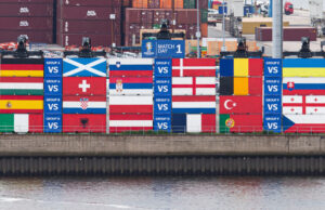 Container-Installation in Hamburg (Foto: Hamburg Marketing GmbH)