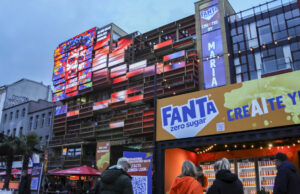 Interaktive Fanta Brand Experience in Hamburg (Fotos: blowUP media)